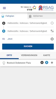 RSAG Fahrplan android App screenshot 2